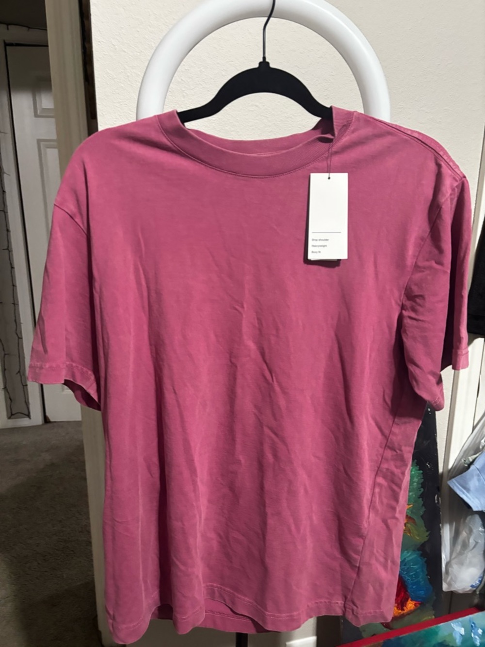 Target Men's Crewneck T-Shirt - Dusty Rose Pink